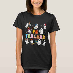 Halloween Sportlehrer Geist Sport treiben Körperli T-Shirt