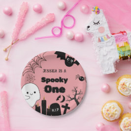 Halloween Sppoky 1. Geburtstagsparty Pappteller