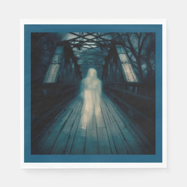 Halloween - Spuk Bridge 1 Serviette (Vorderseite)