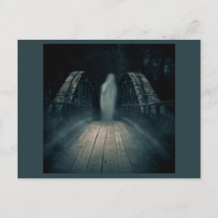 Halloween - Spuk Bridge 4 Postkarte