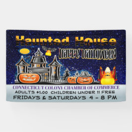 Halloween Spuk House Banner