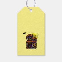 Halloween Spuk House-Geschenkmarke