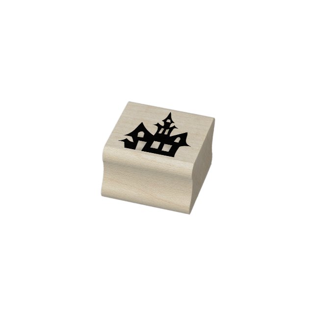 Halloween Spuk House Gummistempel (Stempel)