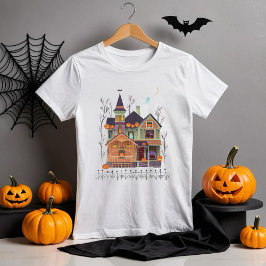 Halloween Spuk House Kid T-Shirt