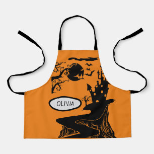 Halloween Spuk House Personalisiert Kids Schürze