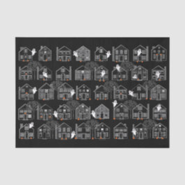 Halloween Spuk House Seidenpapier