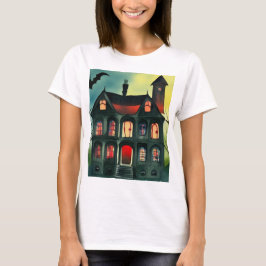 Halloween Spuk House T-Shirt
