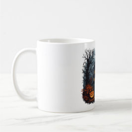 Halloween Spuk House und Full Moon Coffee Tasse