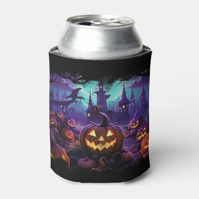 Halloween - Spuk Kürbis Dosenkühler (Kanne Vorderseite)