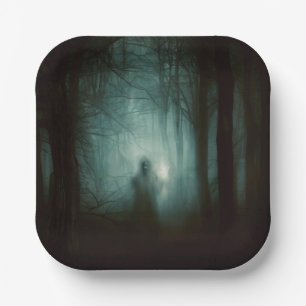 Halloween - Spuk Wald 2 Pappteller