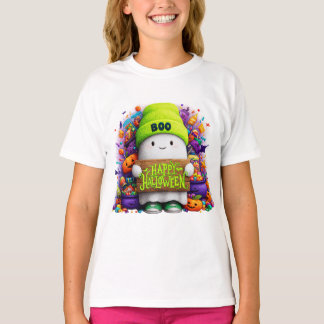 Halloween Spukgeist - Frohes Halloween T-Shirt