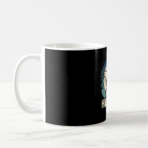 Halloween Spukhaus Mondlicht Vektor Kaffeetasse