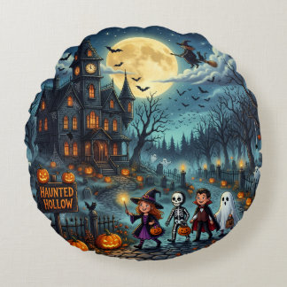 Halloween Spukhaus Süßigkeiten oder Saures Kissen