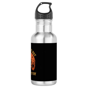 Halloween Spukhaus Tu es oder tu es nicht Edelstahlflasche