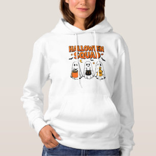 Halloween Squad Retro Ghost Trio Trick-oder-Lecker Hoodie
