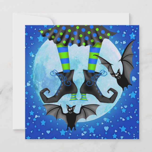 Halloween - SRF Einladung (Vorderseite)