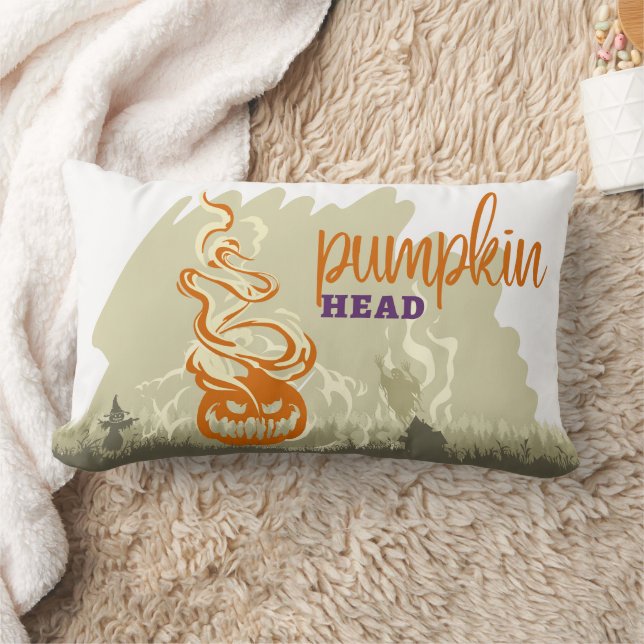 Halloween Stamp Collection "Pumpkinhead" 13" x 21" Lendenkissen (Decke)