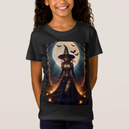 Halloween Steampunk Forest Hexe T-Shirt