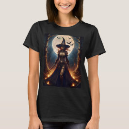 Halloween Steampunk Forest Hexe T-Shirt