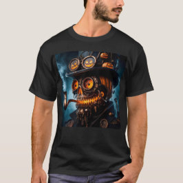 Halloween Steampunk Gothic Jack-O-Lantern T-Shirt