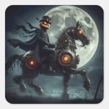 Halloween Steampunk Headless Horseman