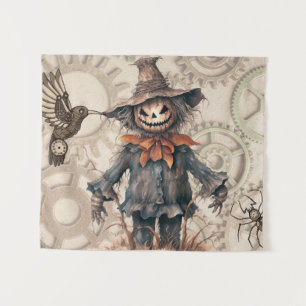 Halloween-Steampunk-Kunstteppich Wandteppich