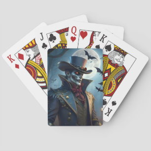 Halloween Steampunk Southern Gothic Zombie Spielkarten