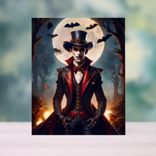 Halloween Steampunk Vampire Zombie Acrylschild