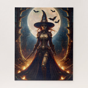 Halloween Steampunk Wald Hexe