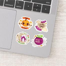 Halloween sticker collection