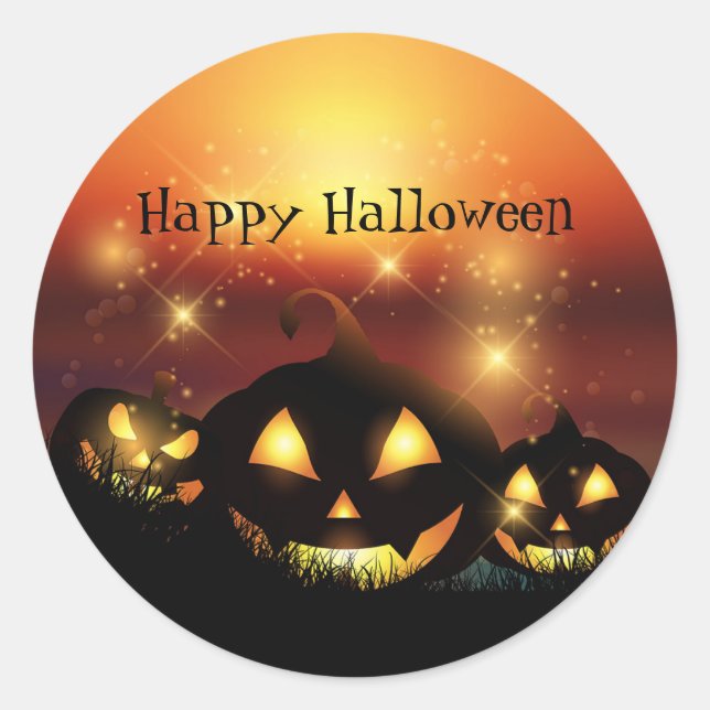 Halloween Stickers (Vorderseite)