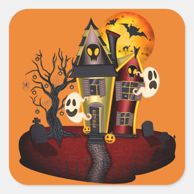 Halloween Stickers (Vorderseite)