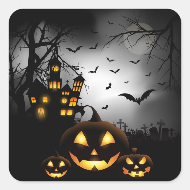 Halloween Stickers (Vorderseite)