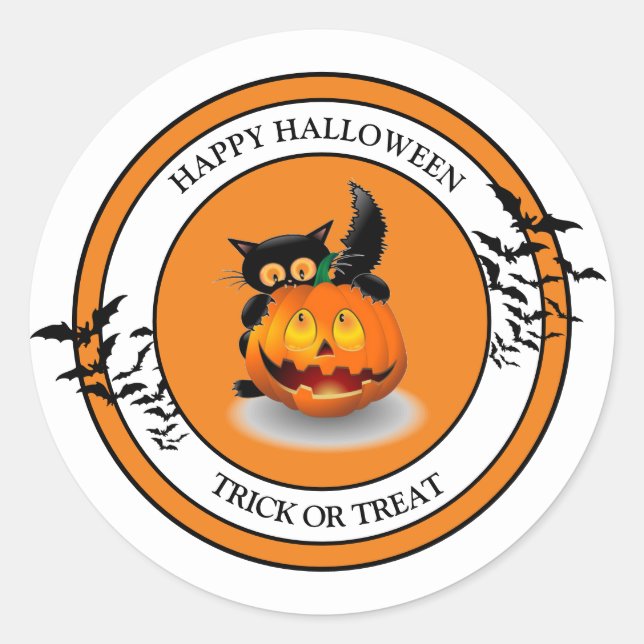 Halloween Stickers (Vorderseite)