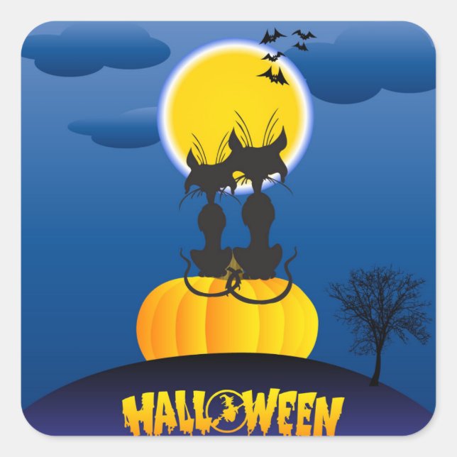Halloween Stickers (Vorderseite)