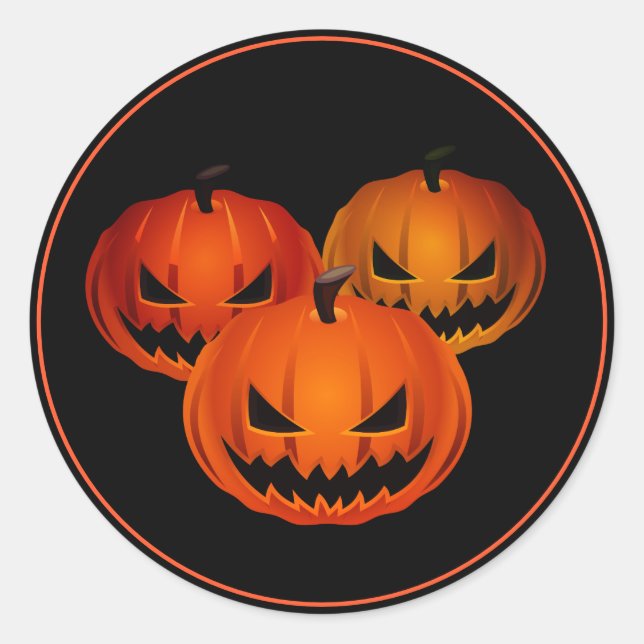 Halloween Stickers (Vorderseite)