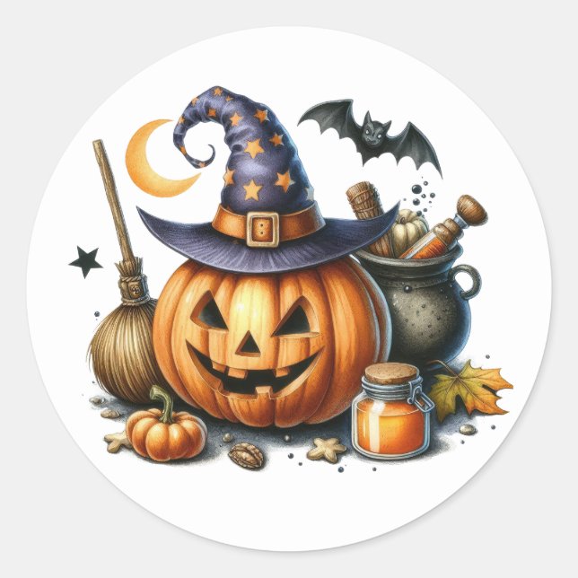 Halloween Stickers (Vorderseite)