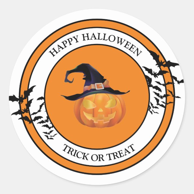 Halloween Stickers (Vorderseite)