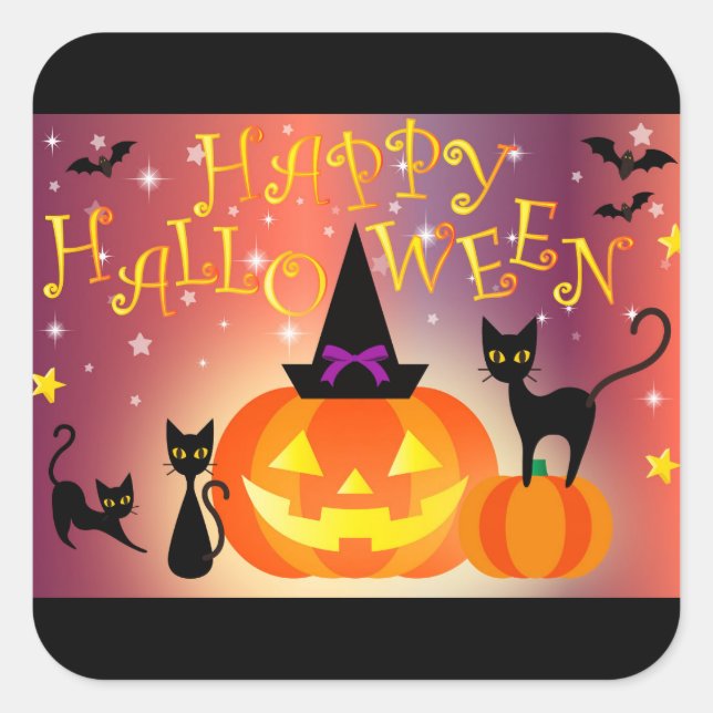 Halloween Stickers (Vorderseite)