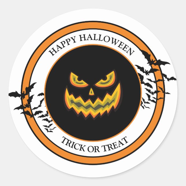 Halloween Stickers (Vorderseite)