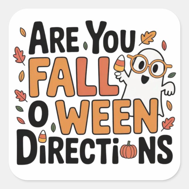 Halloween Stickers - Spooky, Fun & Festivals Desig (Vorderseite)