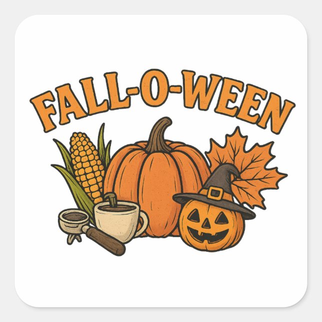 Halloween Stickers - Spooky, Fun & Festivals Desig (Vorderseite)