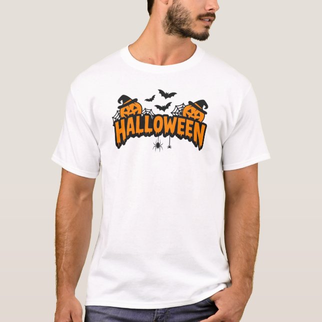 Halloween Stimmung - Gruselige Jahreszeit T-Shirt (Vorderseite)