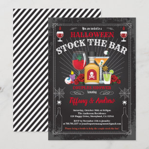 Halloween Stock die Bar Party Einladung