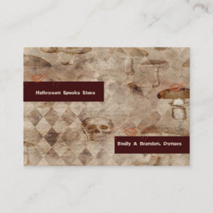 Halloween Store-Visitenkarte Visitenkarte