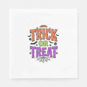 Halloween Streich Behandlung Lustiges Spinnennetz Serviette