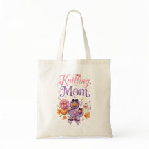 Halloween Strickende-Mutter-Tasche