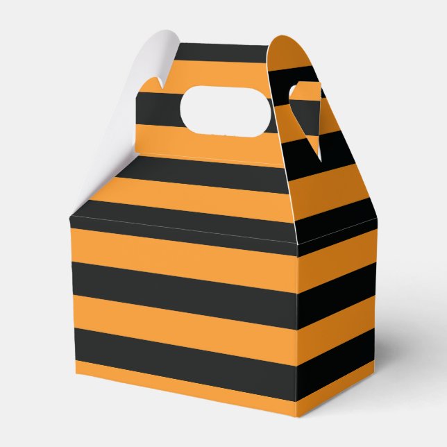 Halloween Stripes Geschenkschachtel (Vorderseite)