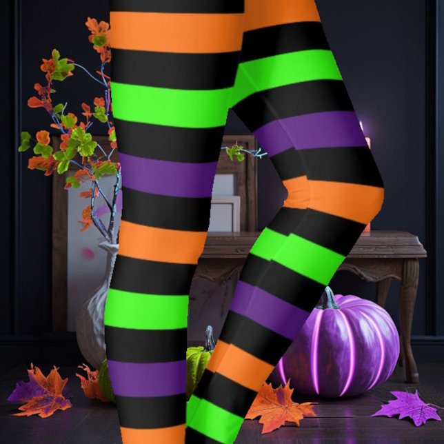 Halloween Stripes Leggings (Von Creator hochgeladen)