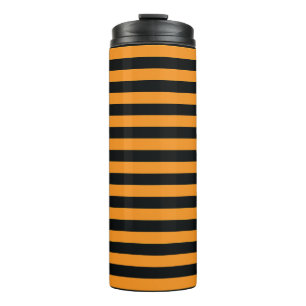 Halloween Stripes Thermosbecher